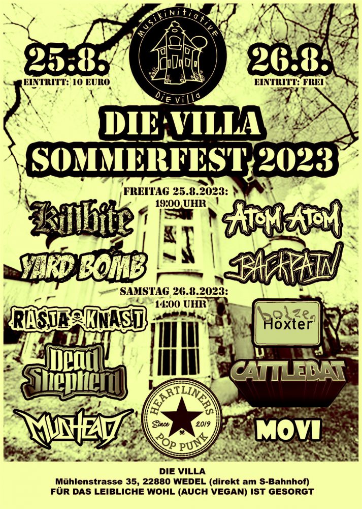Sommerfest Villa Wedel 2023